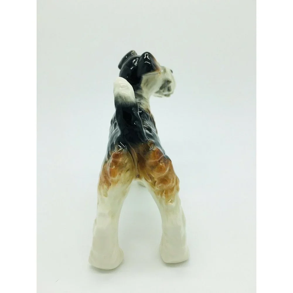 Vintage Goebel W Germany Wire Fox‎ or Airedale Terrier Figurine 1972 - 1979